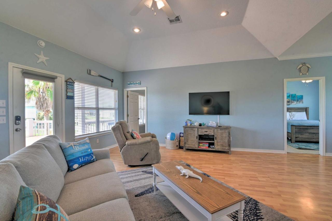 Villa Bright Crystal Beach House, Walk To Coast! Bolivar Peninsula Exterior foto