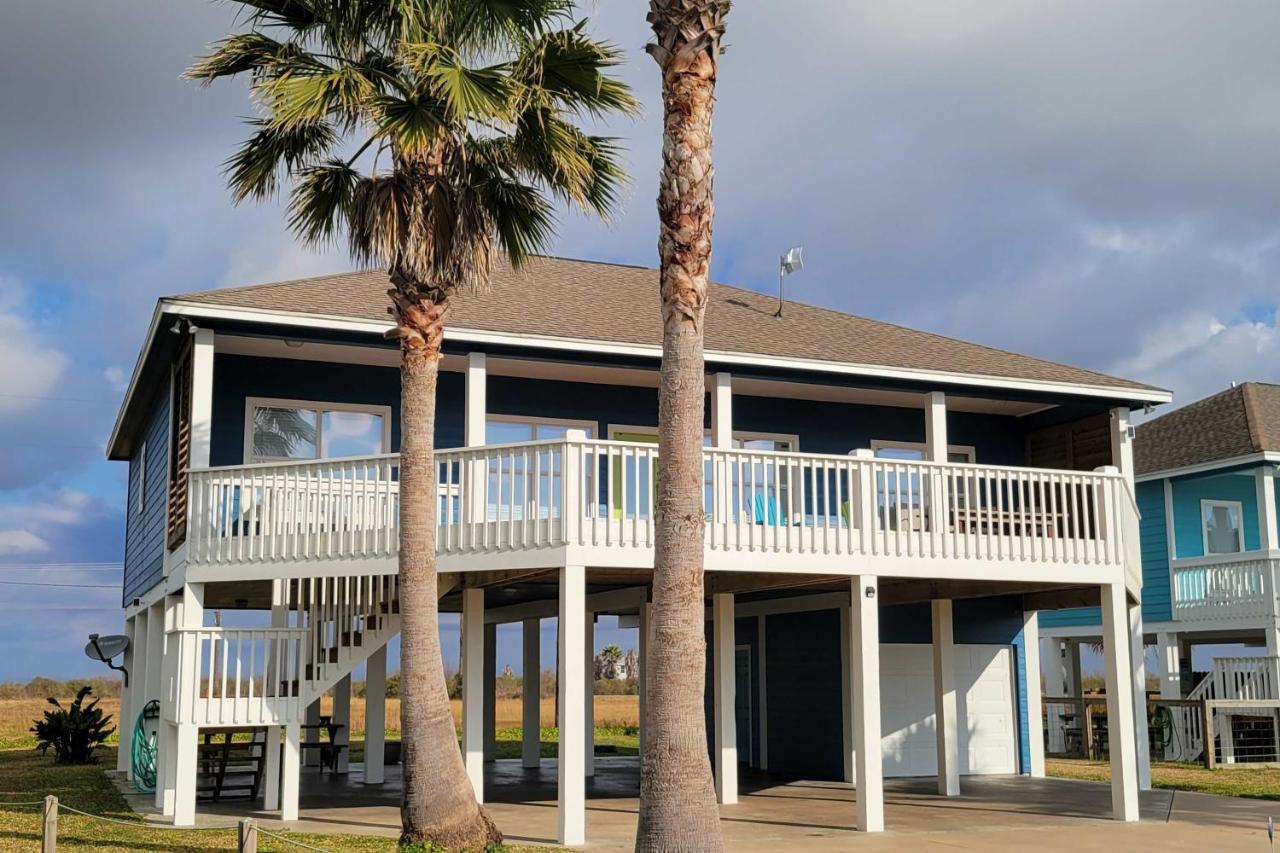 Villa Bright Crystal Beach House, Walk To Coast! Bolivar Peninsula Exterior foto