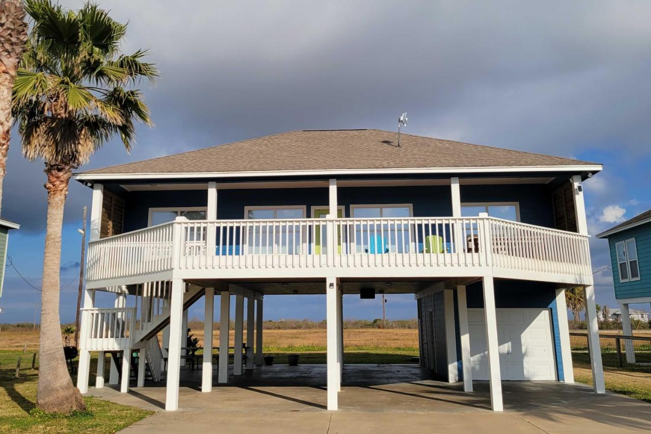 Villa Bright Crystal Beach House, Walk To Coast! Bolivar Peninsula Exterior foto
